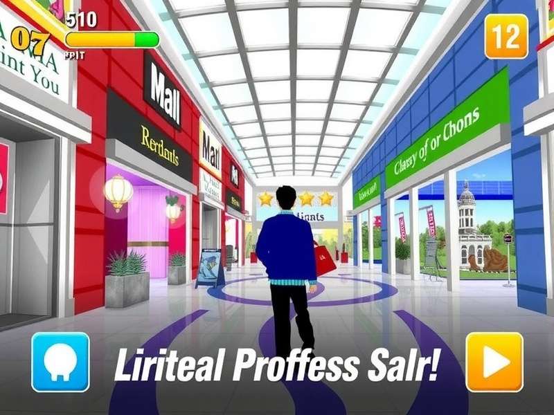 Mall Mania Game Screenshot