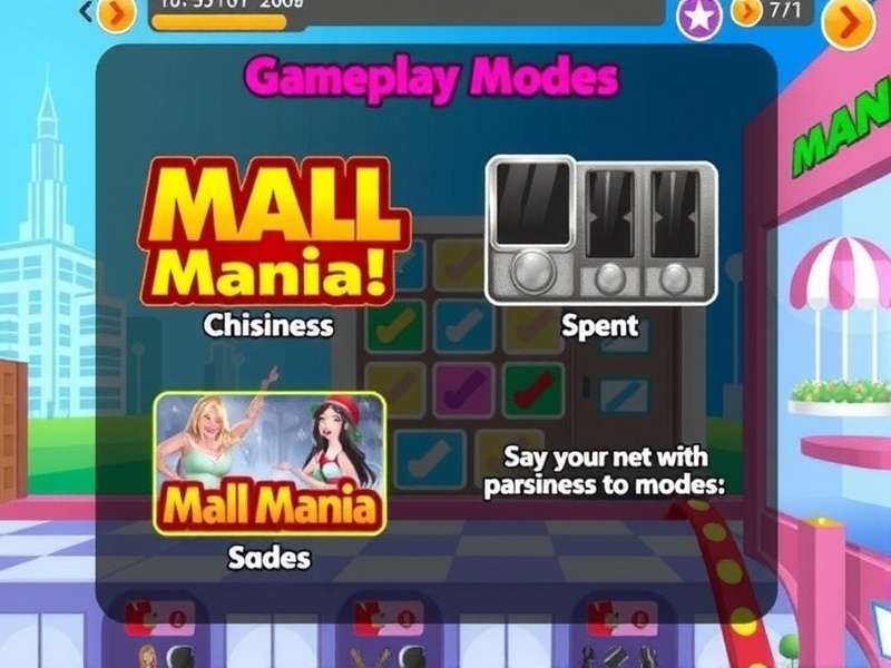 Mall Mania Gameplay Modes